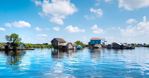 Tonlé Sap - Kambodža