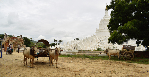 Mandalay - vonkajší okruh - taxi - Mjanmarsko