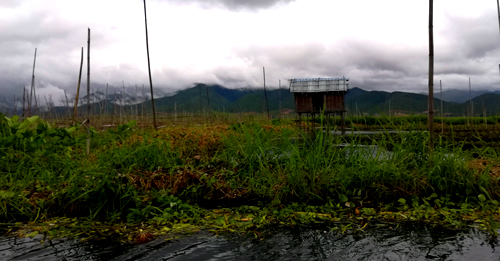 Príbytok na jazere Inle - Mjanmarsko