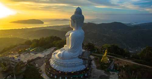 Socha - Big Buddha na ostrove Phuket