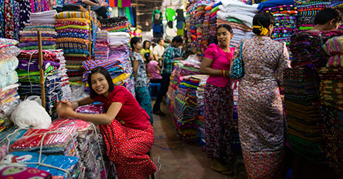 Bogyoke Aung Sun Market